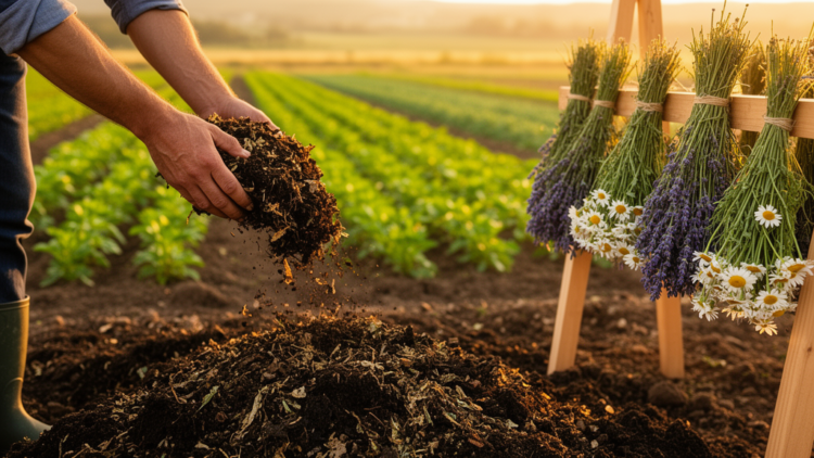 From Perfume Waste to Fertile Soil: How Medicinal Plant Residues Could Transform Farming