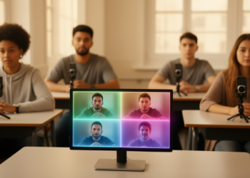 AI Reads Four Faces at Once: New Model Fuses Vision Streams to Decode Student Emotions
