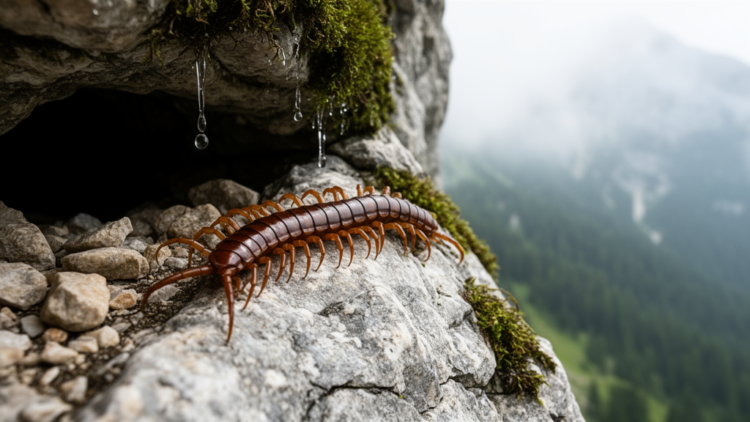 Giant Centipede's Secret Austrian Refuges Reveal Two Separate Post-Ice Age Colonization Routes