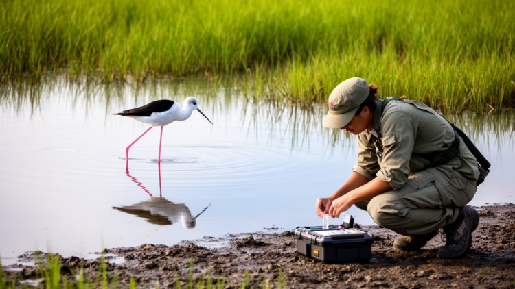 Genes Reveal Secret Breeding Strategies of Hawaii's Endangered Stilt