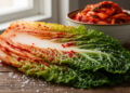 Kimchi cabbage leaves hide a chemical map from tender core to fortified rim