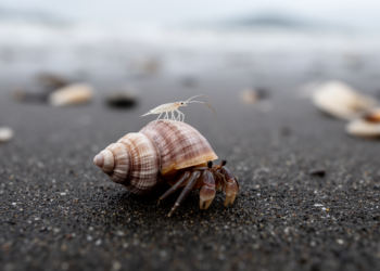 New commensal springtail species discovered riding hermit crabs on Colombia's Pacific coast