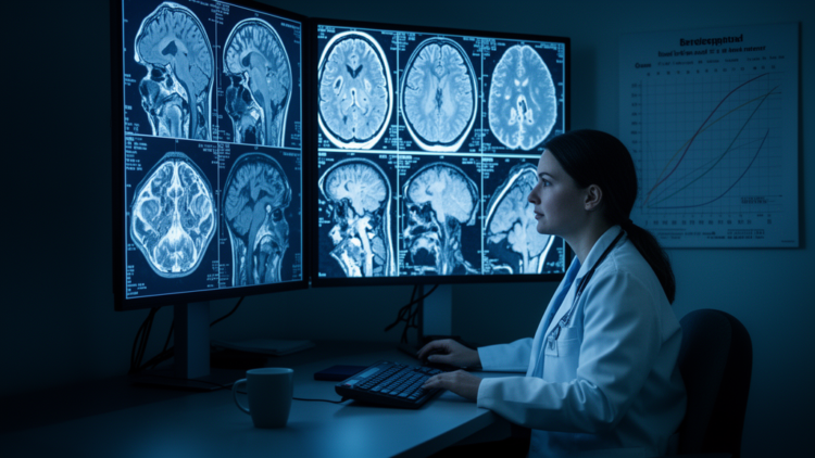 Clinical MRI scans reveal brain growth charts for 22q11.2 deletion syndrome