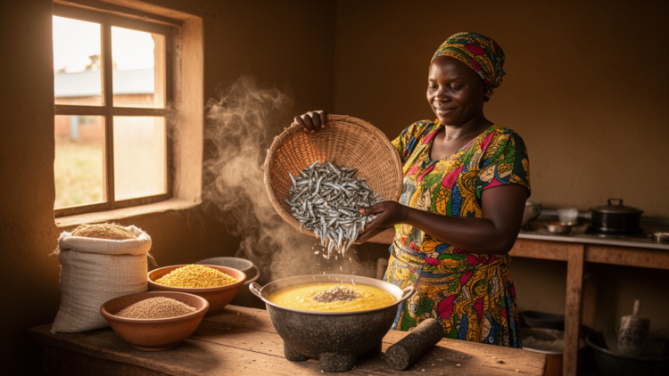 Dried dagaa fish could fortify infant porridges in conflict-hit DR Congo, study finds