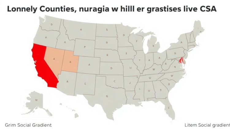 Lonely Counties, Higher Cancer Deaths: New Study Maps a Grim Social Gradient