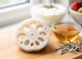 White Tea Extract Keeps Fresh-Cut Lotus Root Bright and Boosts Gut Bacteria