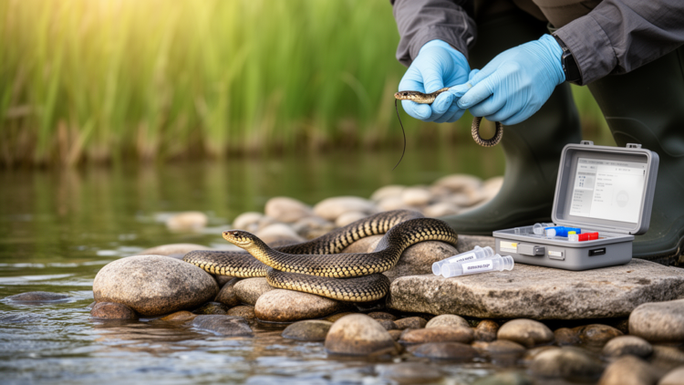 Massive Snake DNA Database Maps Genes of Europe's Grass and Water Snakes