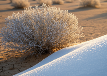 Desert bush strategy supercharges snow-inspired optimizer for clustering problems