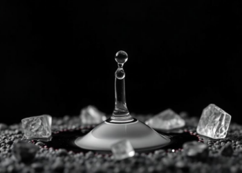 How a Drop of Water Decides Whether Mine Waste Traps Carbon as Flawless Crystal or Useless Crust