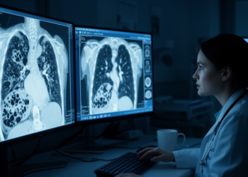 CT Scans Reveal Hidden Tumour Chaos That May Signal KRAS Mutations in Lung Cancer