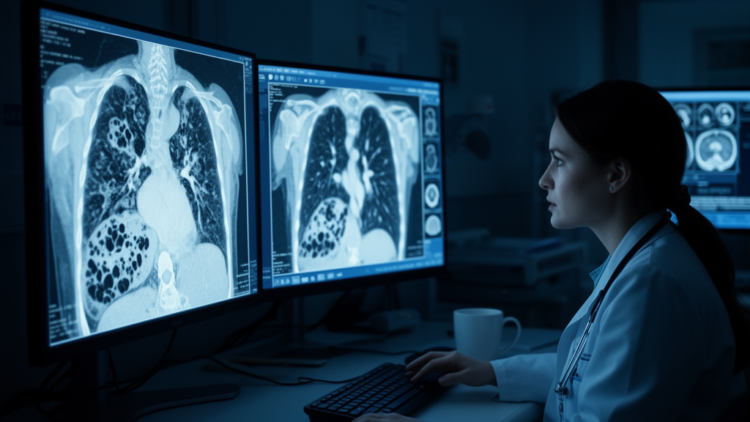 CT Scans Reveal Hidden Tumour Chaos That May Signal KRAS Mutations in Lung Cancer