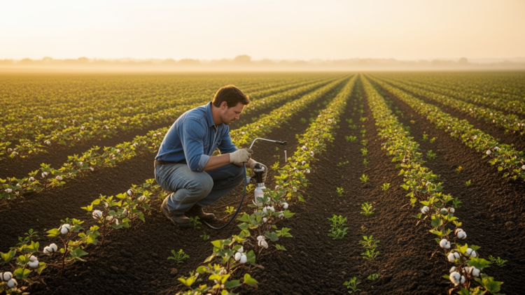 Cotton Weed Killer Works Best When Farmers Get the Timing Right, Study Finds