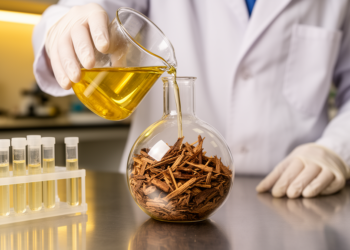 Task-Specific Ionic Liquids Turn Stubborn Plant Waste Into Platform Chemicals