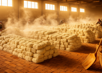 Bacterial teamwork and a single metabolite drive the fierce heat of Daqu fermentation